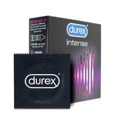   Durex Intense - ραβδωτά και κουκκιδωτά προφυλακτικά (3 τεμ)