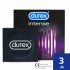 Durex Intense - ραβδωτό και διάτρητο προφυλακτικό (3 τεμάχια) 