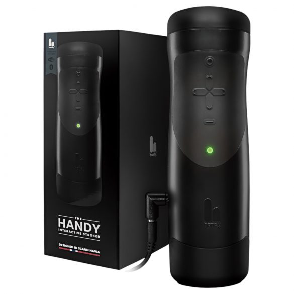 Το Handy 1.1 - έξυπνος VR δονητής μαύρου χρώματος