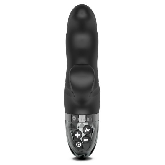 μυστιμ Χοπ Χοπ Μπομπ E-Stim - επαναφορτιζόμενος ηλεκτρο δονητής με βραχίονα κλειτορίδας (μαύρο)