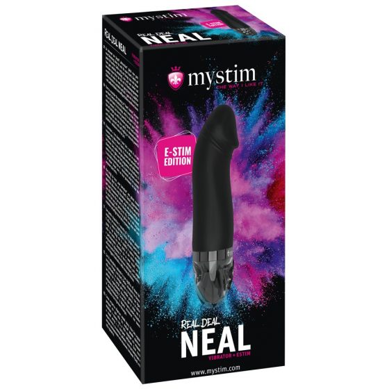 μυστίμ Neal E-Stim - επαναφορτιζόμενο ηλεκτρονικό δονητή πέους (μαύρο)