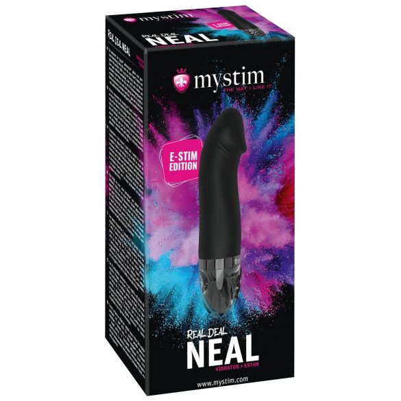 mystim Real Deal Neal E-Stim - επαναφορτιζόμενος ηλεκτροδιεγέρτης (μαύρο) 