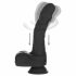 Naked Addiction - Rotating Thrusting Realistic Vibrator (Black) 