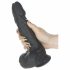 Naked Addiction - Rotating Thrusting Realistic Vibrator (Black) 