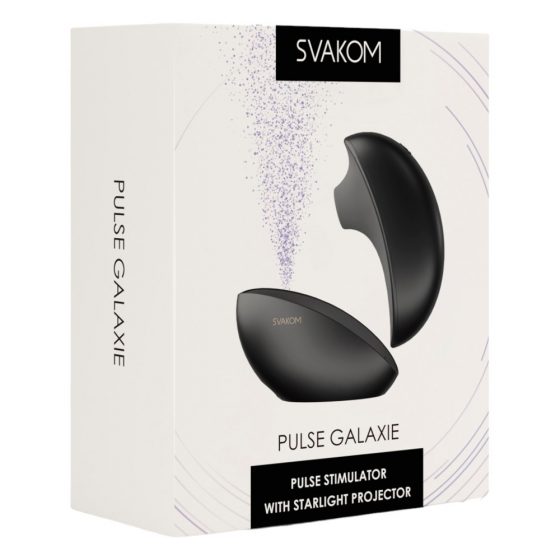 Svakom Pulse Γαλαξίας - αεροκύματα διέγερσης κλειτορίδας (μαύρο)