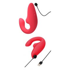   Womanizer Blend - Flexible G-spot Vibrator and Clitoral Stimulator (Coral)