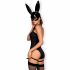 Obsessive OB7008 Sexy Bunny - κοστούμι λαγουδάκι (μαύρο) 