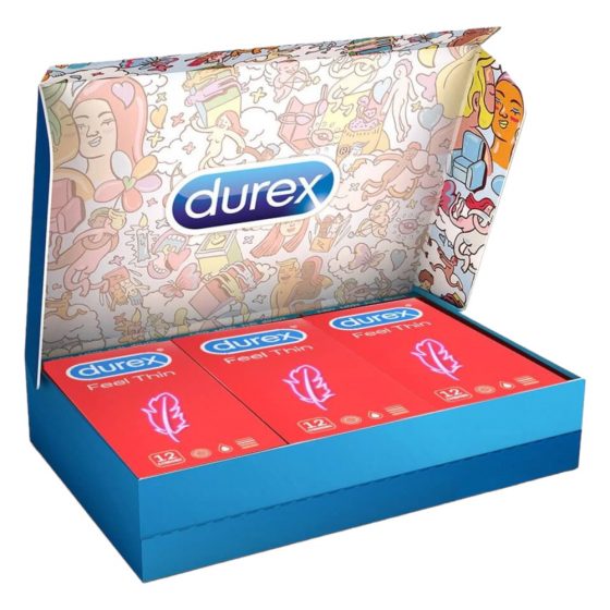 Durex Αληθινή Αίσθηση - εξαιρετικά λεπτά προφυλακτικά πακέτο (3 x 12τμχ)
