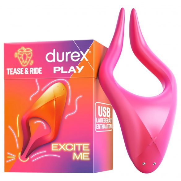 Durex Tease & Ride - Πολυζωνικός Διεγέρτης (ροζ)