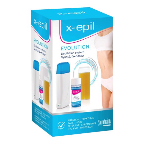 X-Epil Evolution - σετ αποτρίχωσης με κερί