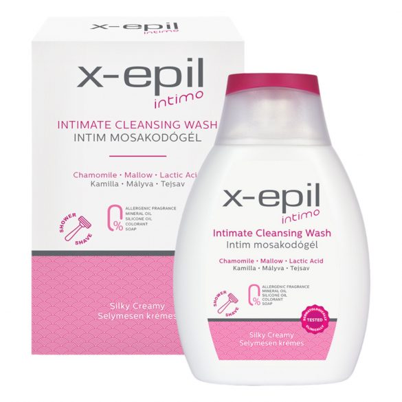 X-Epil Intimo - τζελ καθαρισμού για την ευαίσθητη περιοχή (250ml)