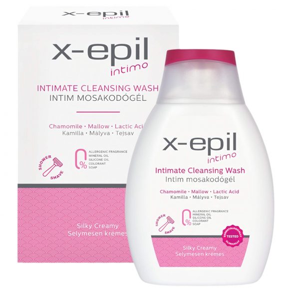 X-Epil Intimo - τζελ καθαρισμού ευαίσθητης περιοχής (250ml) 