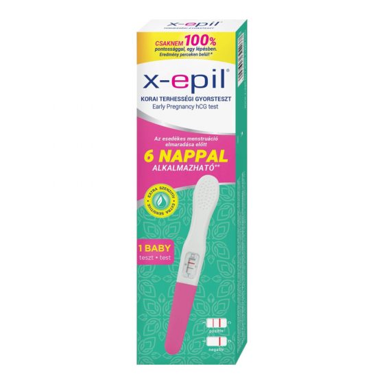 X-Epil πρώιμο τεστ ταχείας εγκυμοσύνης (1τμχ)