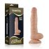 Lovetoy Real Extreme - δονητής με βεντούζα και όρχεις - 21cm (φυσικό) 