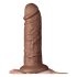 Lovetoy Chubby - ρεαλιστικό dildo με βάση αναρρόφησης - 25cm (φυσικό) 