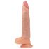 Lovetoy Pleasure X-tender - επεκτεινόμενο κάλυμμα πέους - 19cm (φυσικό λευκό) 