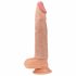 Lovetoy Pleasure X-tender - επεκτεινόμενο κάλυμμα πέους - 19cm (φυσικό λευκό) 