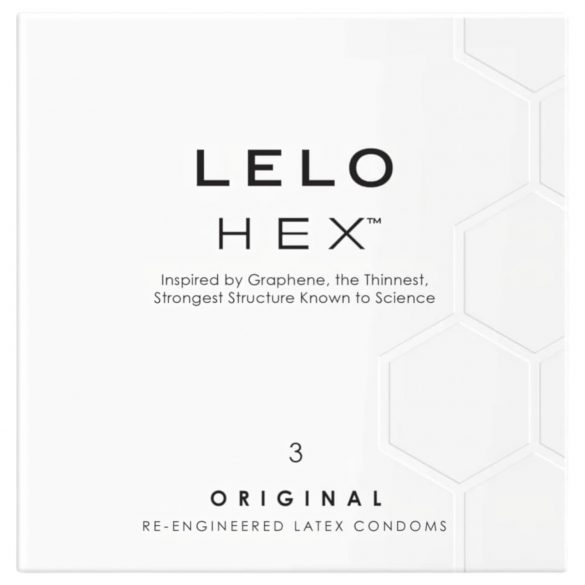 LELO Hex Original - πολυτελή προφυλακτικά (3 τεμάχια)