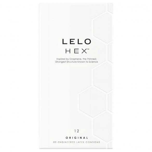 LELO Hex Πρωτότυπο - πολυτελές προφυλακτικό (12 τεμάχια) 