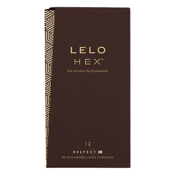 LELO Hex Respect XL - πολυτελείς προφυλακτήρες (12τεμ) 