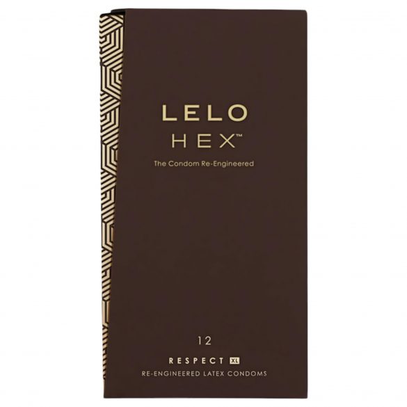 LELO Hex Respect XL - πολυτελείς προφυλακτήρες (12τεμ) 