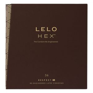 LELO Hex Respect XL - πολυτελές προφυλακτικό (36 τεμ)