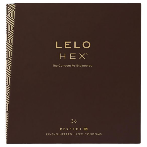 LELO Hex Respect XL - πολυτελές προφυλακτικό (36 τεμ) 