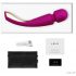 LELO Smart Wand 2 - μεγάλο - επαναφορτιζόμενος, δονητικός μασάζ (μοβ) 