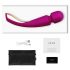 LELO Smart Wand 2 - μεγάλο - επαναφορτιζόμενος, δονητικός μασάζ (μοβ) 