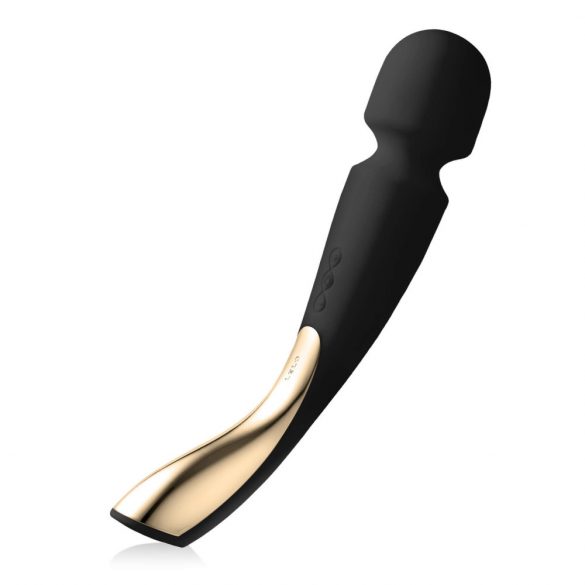 LELO Smart Wand 2 - μεγάλο - επαναφορτιζόμενο, δονητής μασάζ (μαύρο) 