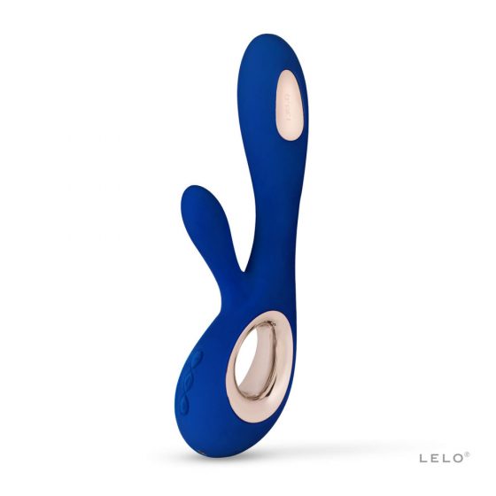 LELO Σοράγια Γουέιβ - επαναφορτιζόμενος δονούμενος διεγέρτης με κλειτοριδικό βραχίονα (μπλε)