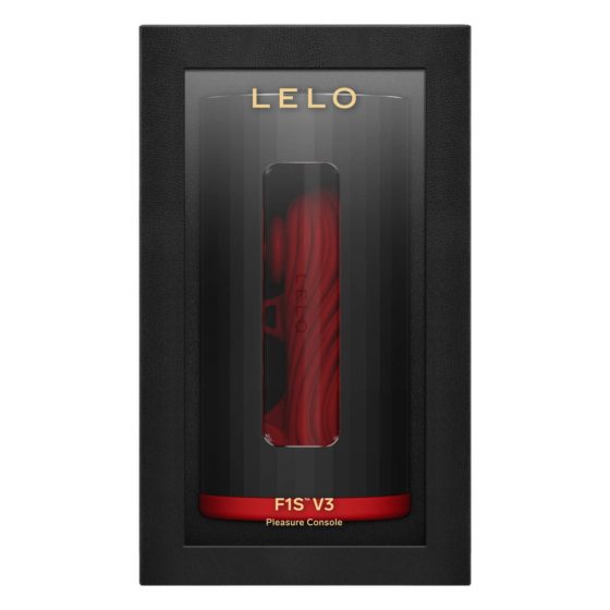 LELO F1s V3 - διαδραστικός αυνανιστής (μαύρο-κόκκινο)