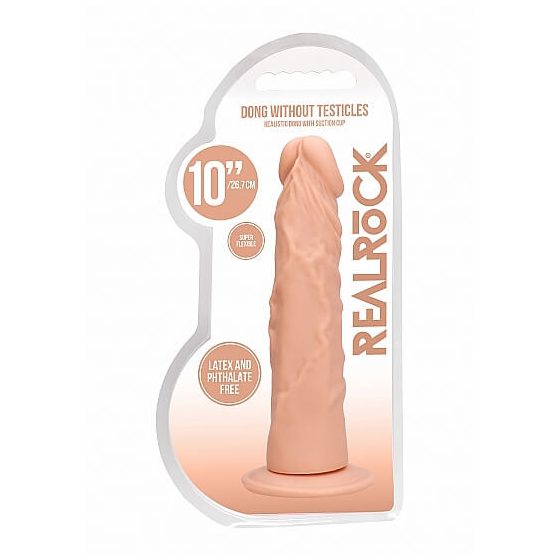 RealRock Ντονγκ 10 - ρεαλιστικό δονητή (25cm) - φυσικό