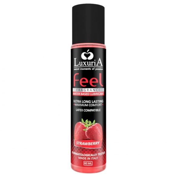 Λιπαντικό LuxuriA Feel Strawberry - με βάση το νερό - φράουλα (60ml)