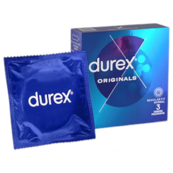 Durex Originals Classic - προφυλακτικά (3 τεμάχια)