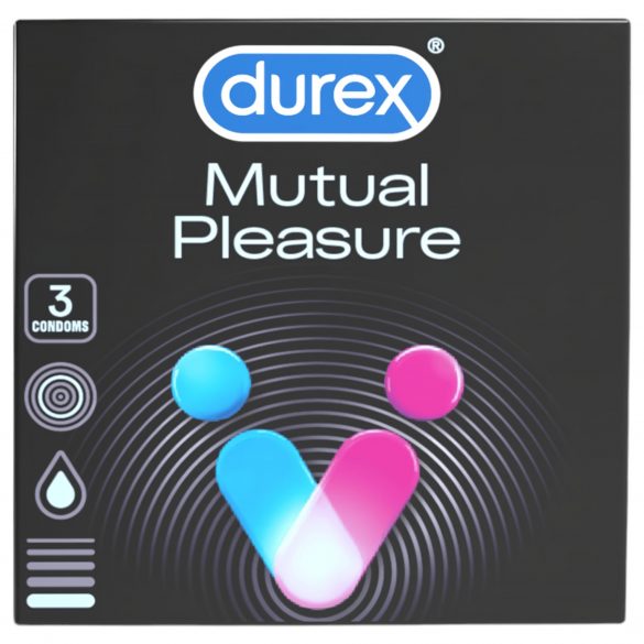 Durex Mutual Pleasure - προφυλακτικά (3 τεμάχια)