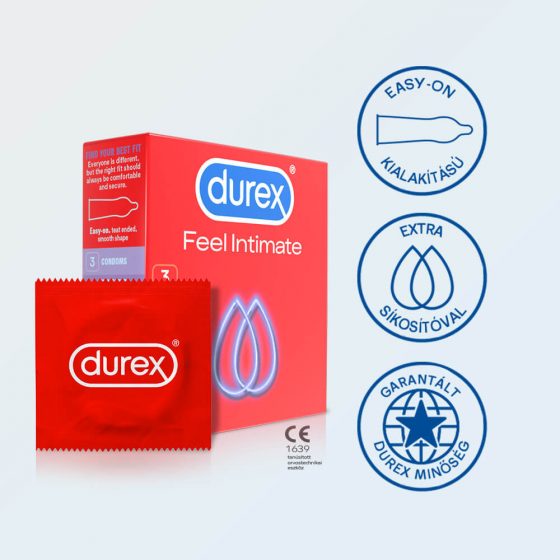 Durex Αιθέριον Άγγιγμα - λεπτής μεμβράνης προφυλακτικά (3 τεμ)
