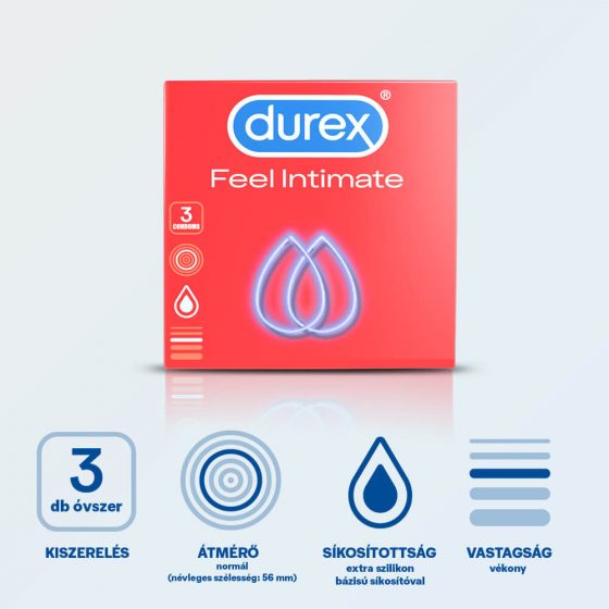Durex Αιθέριον Άγγιγμα - λεπτής μεμβράνης προφυλακτικά (3 τεμ)