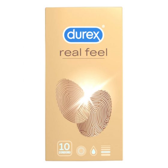 Ντουρέξ Real Feel - Προφυλακτικά Χωρίς Λατέξ (10 τεμάχια)