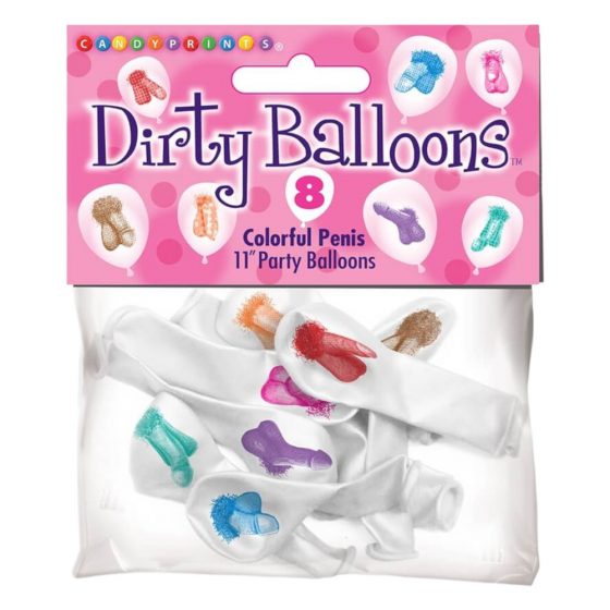 Dirty Balloons - Μπαλόνια με σχέδια πέους (7τμχ)