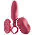 Platanomelón Mobi - Wireless Vibrator Set with Batteries - 2 Piece (Red) 