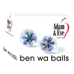   Άνταμ & Εύα - Μπεν Γουά γυάλινες μπάλες οργασμού (διαφανές)