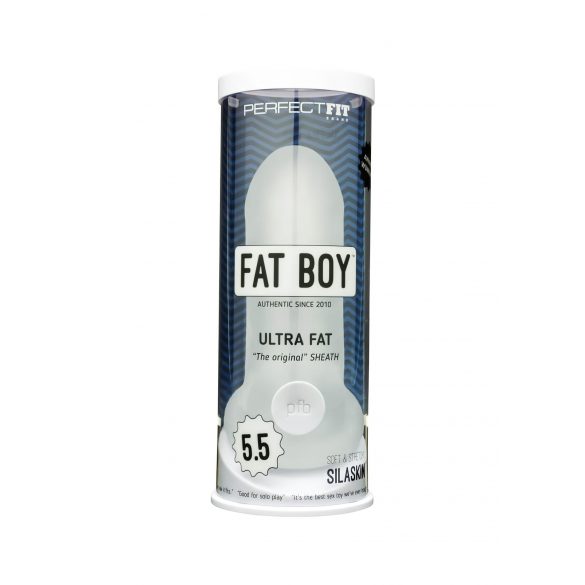 Fat Boy Original Ultra Fat - πέος μανίκι (15cm) - λευκό γάλακτος 