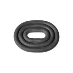   Τέλειος Fit Ultra Wrap - σετ χοντρές δαχτυλίδια πέους - μαύρο (3 τεμάχια)