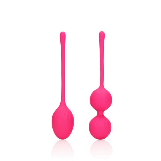 Loveline - ζευγάρι μπαλών γκέισας με βάρος - 2 τεμάχια (ροζ)