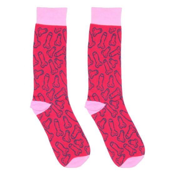 S-Line Sexy Κάλτσες - βαμβακερές κάλτσες - με μοτίβο πέους