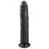 Easytoys - Μεγάλο Dildo με Βεντούζα (28,5cm) - Μαύρο