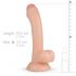 Real Fantasy Vince - Circumcised Dildo - 19.5cm (Natural) 