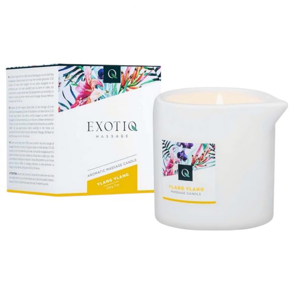 Exotiq - αρωματικό κερί μασάζ - ylang ylang (200g) 