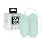   LUV EGG - Επαναφορτιζόμενο, Ασύρματο Δονητικό Αυγό (Πράσινο)